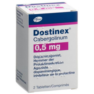 Достинекс 0,5 мг 8 таблеток