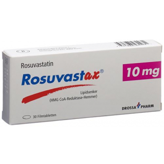Розувастакс 10 мг 30 таблеток покрытых оболочкой