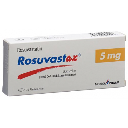 Розувастакс 5 мг 30 таблеток покрытых оболочкой