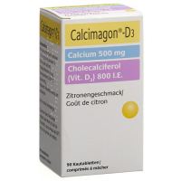 Кальцимагон Д3 500/800 Лимон 90 жевательных таблеток