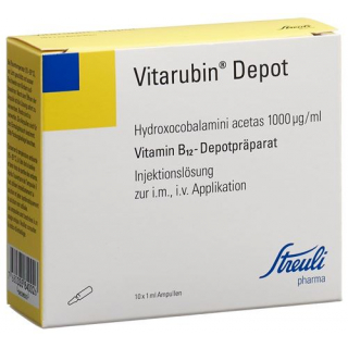 Витарубин Депо раствор для инъекций 1 мг/мл 10 ампул по 1 мл