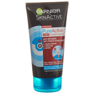 GARNIER PURE ACT 3IN1 CHARCOAL