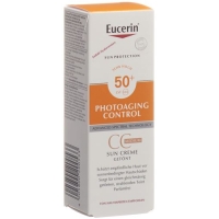 Сонцезахисний крем Eucerin Tinted Medium SPF 50+ 50 мл
