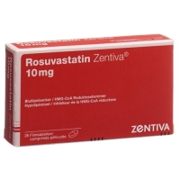 Розувастатин Зентива 10 мг 28 таблеток покрытых оболочкой