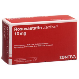 Розувастатин Зентива 10 мг 98 таблеток покрытых оболочкой