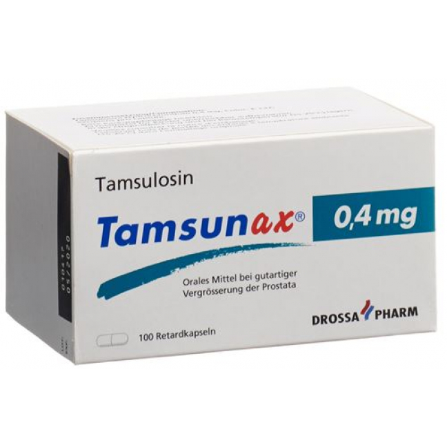 Тамсунакс 0,4 мг 100 ретард капсул