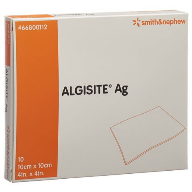 ALGISITE AG ALGIN KOMP 10X10CM