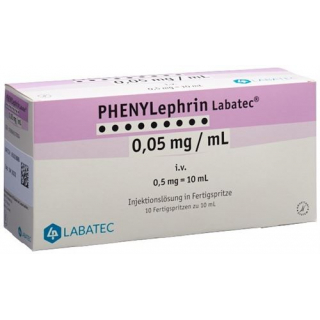 PHENYLEPHRIN LABATEC 0.05 MG