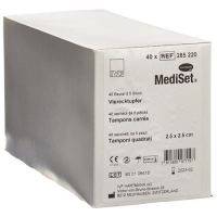 Mediset IVF Vierecktupfer 2.5x2.5см 40 пакетиков 5 штук