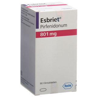 Эсбриет 801 мг 90 таблеток