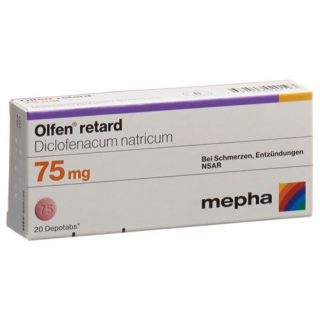 Олфен Ретард 75 мг 20 депо таблеток 