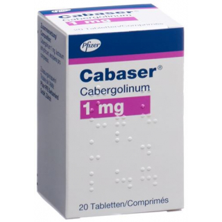 Кабасер 1 мг 20 таблеток