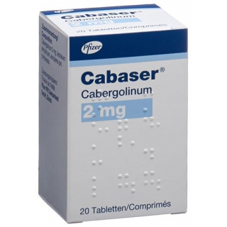 Кабасер 2 мг 20 таблеток