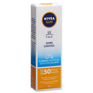 Нивея Сан UV Лицо Шайн Контроль солнцезащитный крем солнцезащитный фактор-50 50 мл
