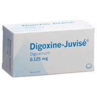 Дигоксин Жювизе 0,125 мг 100 таблеток