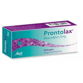 Пронтолакс 5 мг 30 драже