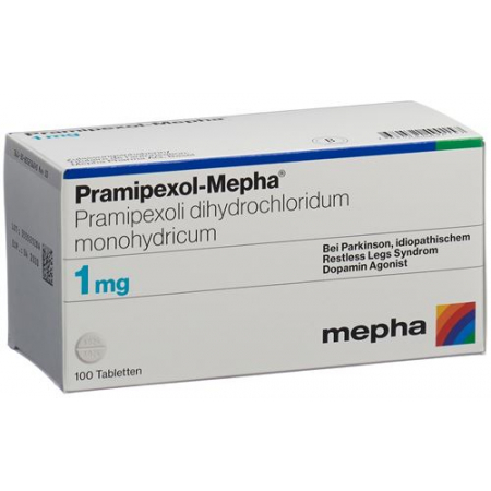 Прамипексол Мефа 1 мг 100 таблеток