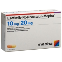 Эзетимиб Розувастатин Мефа 10 мг / 20 мг 90 капсул