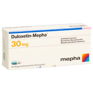 Дулоксетин Мефа 30 мг 84 капсулы