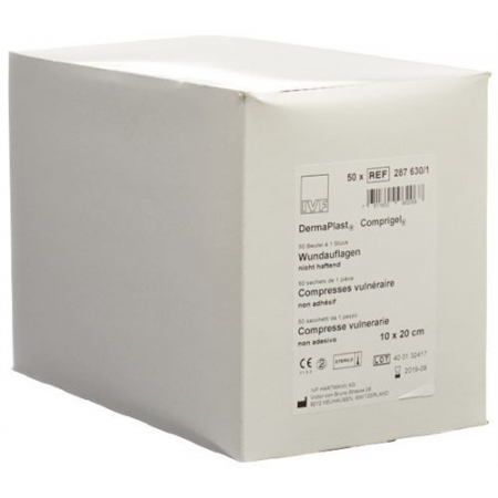 Dermaplast Comprigel Wundauflagen стерильный 10x20см 50 пакетиков