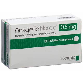 Анагрелид Нордик 0,5 мг 100 таблеток