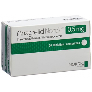 Анагрелид Нордик 0,5 мг 50 таблеток