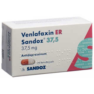 Венлафаксин ER Сандоз 37,5 мг 28 ретард капсул 