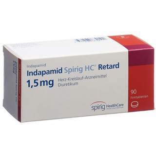 Индапамид Спириг Ретард 1,5 мг 90 таблеток покрытых оболочкой