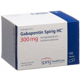 Габапентин Спириг 300 мг 100 капсул