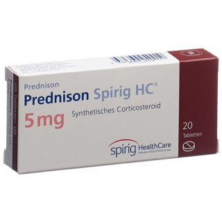 Преднизон Спириг 5 мг 20 таблеток