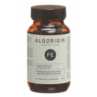 Альгориджин Железо-Спирулина 120 таблеток