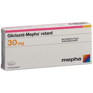 Гликлазид Мефа Ретард 30 мг 30 депо таблеток