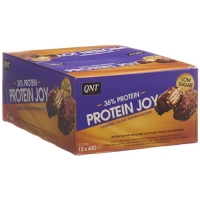 QNT 36% Protein Joy Bar Low Sugar Caramel&Cook 12 x 60 г