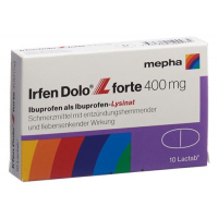 Ирфен Доло Л Форте 400 мг 10 таблеток покрытых оболочкой