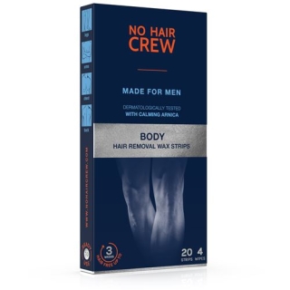 NO HAIR CREW Холодні воскові смужки для видалення волосся на тілі Wa
