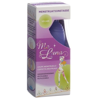 Менструальна чашка Me Luna Sport M Ball Blue Violet
