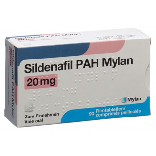 Силденафил PAH Милан 20 мг 90 таблеток покрытых оболочкой