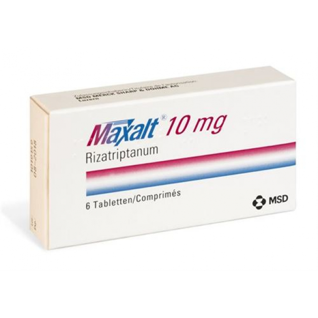 Максалт 10 мг 6 таблеток