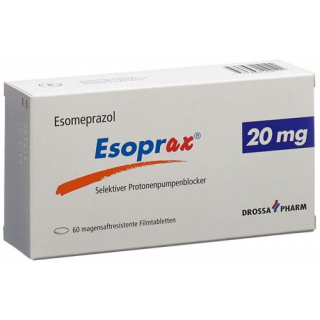 Эзопракс 20 мг 60 таблеток покрытых оболочкой
