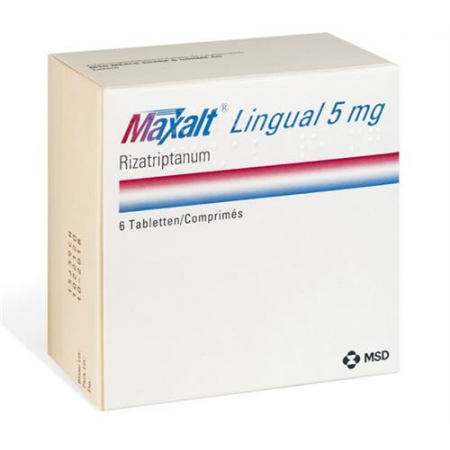 Максалт Лингвал 5 мг 6 подъязычных таблеток