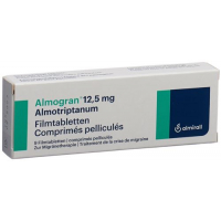 Альмогран 12,5 мг 9 таблеток покрытых оболочкой