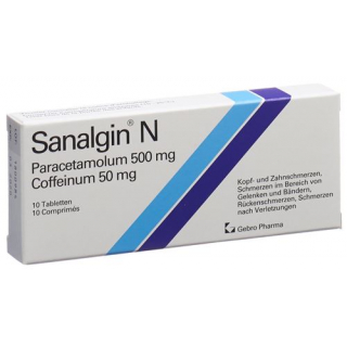 Саналгин Н 10 таблеток