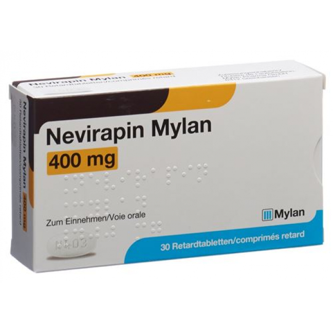 Невирапин Милан 400 мг 30 ретард таблеток