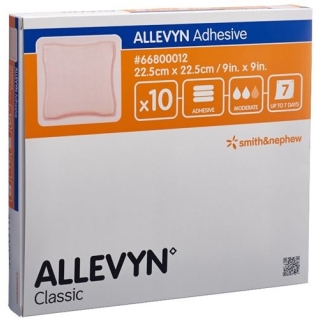 Пов'язка Allevyn Adhesive ранова 22,5х22,5 см 10 шт