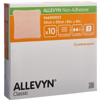 Пов'язка Allevyn неадгезивна для ран 20x20см 10 шт