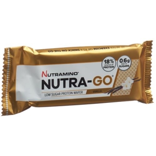 NUTRAMINO Nutra-Go Protein Wafer Vanilla 12 x 39 г