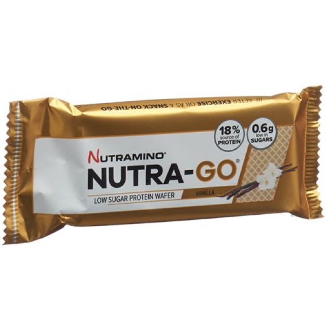 NUTRAMINO Nutra-Go Protein Wafer Vanilla 39 г