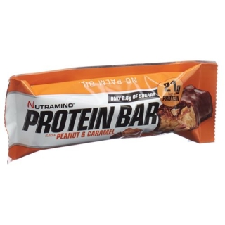 Протеїновий батончик NUTRAMINO Peanut &amp; Caramel 60 г
