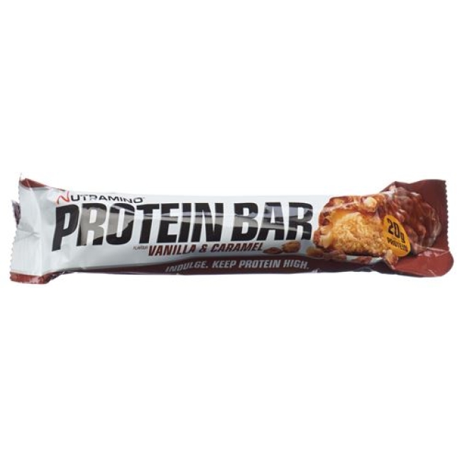 NUTRAMINO Protein Bar Vanilla &amp; Caramel 64 г
