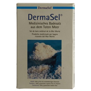 Дермасел медицинская соль для ванн 500 грамм
